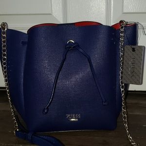 Navy Blue Guess Bag